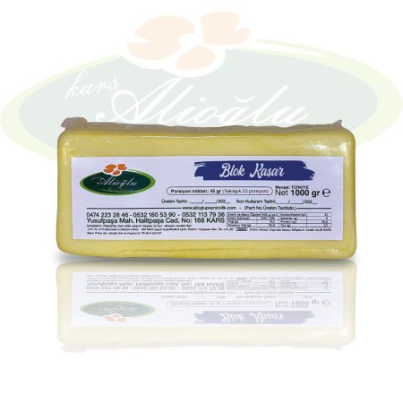 Blok Kaşar Peyniri (1 Kg)